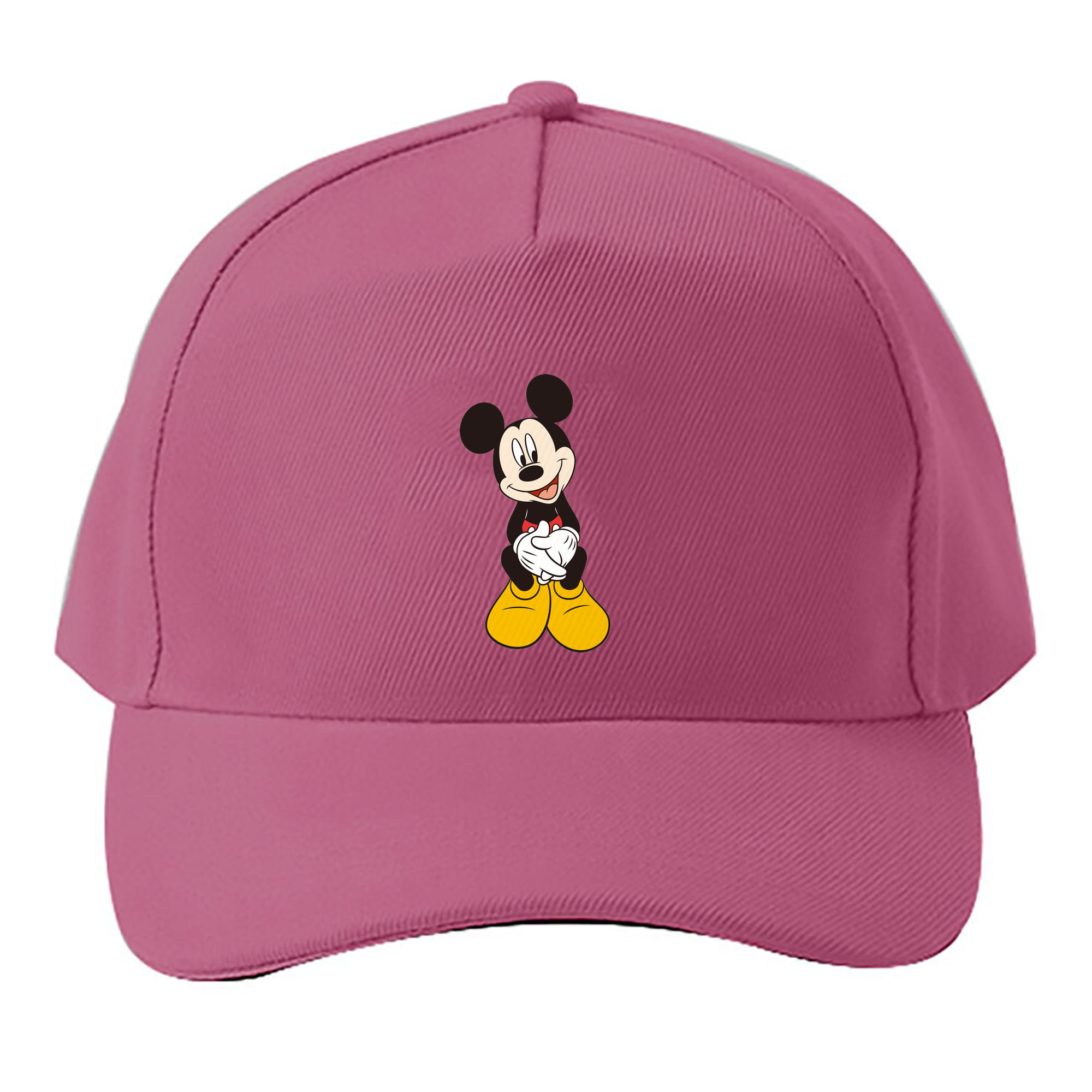（画像用） ミッキーマウス Mickey Mouse ベースボールキャップ 綿100％ 男女兼用 帽子 スポーツ